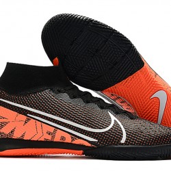 Nike Mercurial Superfly 7 Elite MDS IC Black Orange 39-45