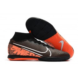 Nike Mercurial Superfly 7 Elite MDS IC Black Orange 39-45