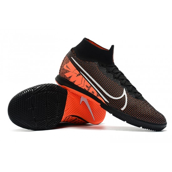 Nike Mercurial Superfly 7 Elite MDS IC Black Orange 39-45