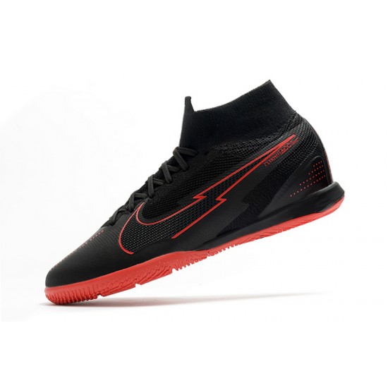 Nike Mercurial Superfly 7 Elite MDS IC Black Red 39-45