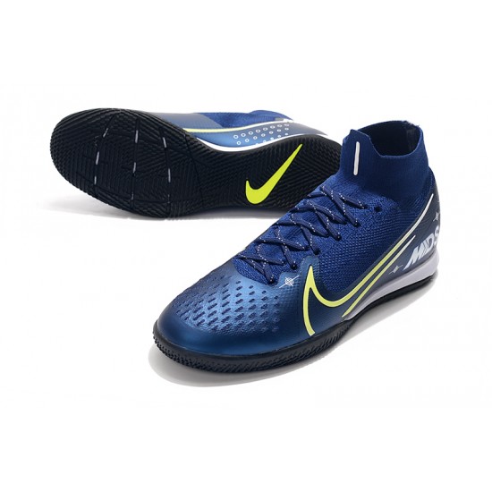 Nike Mercurial Superfly 7 Elite MDS IC Blue Green 39-45