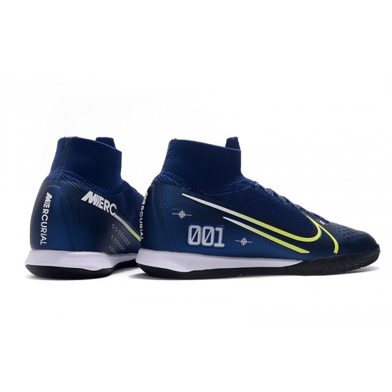 Nike Mercurial Superfly 7 Elite MDS IC Blue Green 39-45