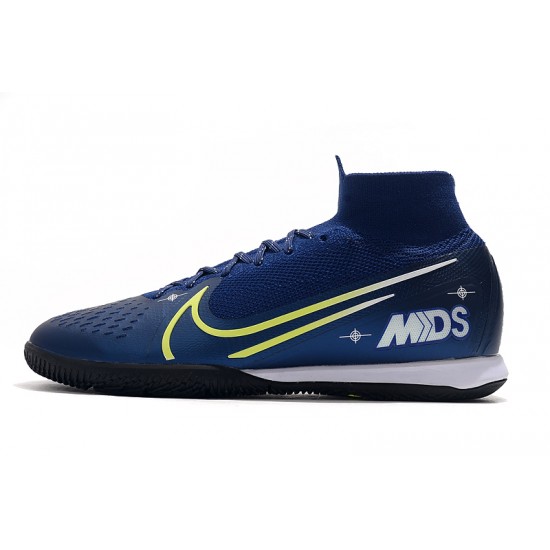 Nike Mercurial Superfly 7 Elite MDS IC Blue Green 39-45