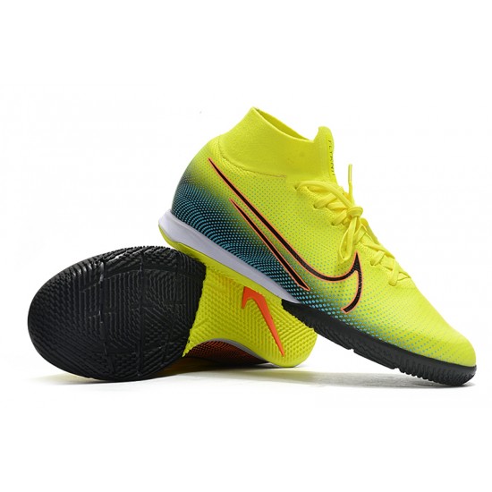 Nike Mercurial Superfly 7 Elite MDS IC Green Blue Orange 39-45