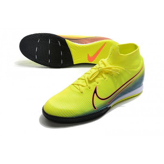 Nike Mercurial Superfly 7 Elite MDS IC Green Blue Orange 39-45