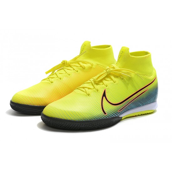 Nike Mercurial Superfly 7 Elite MDS IC Green Blue Orange 39-45