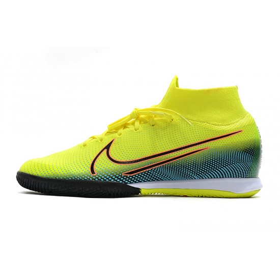 Nike Mercurial Superfly 7 Elite MDS IC Green Blue Orange 39-45