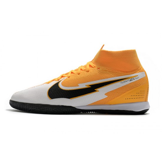 Nike Mercurial Superfly 7 Elite MDS IC Orange White Black 39-45