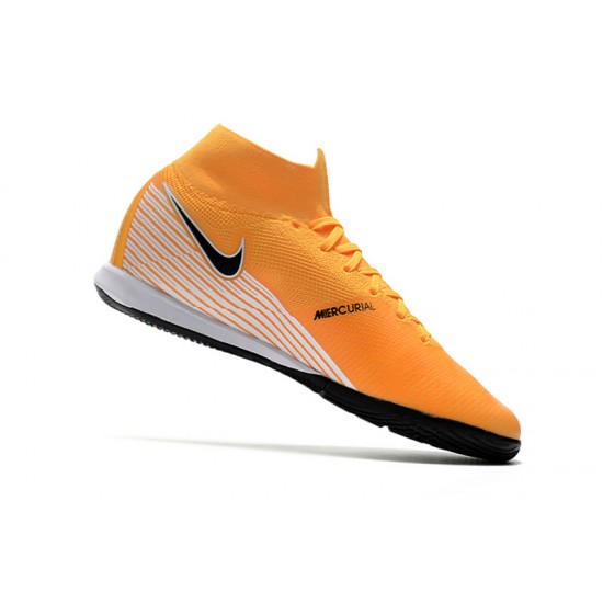 Nike Mercurial Superfly 7 Elite MDS IC Orange White Black 39-45