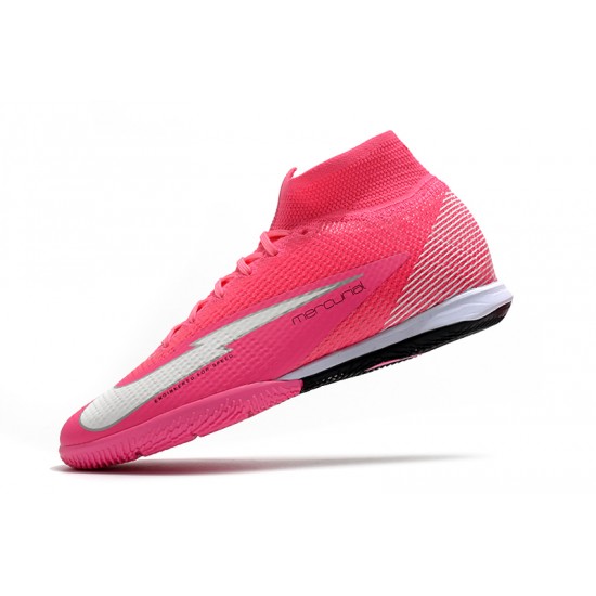 Nike Mercurial Superfly 7 Elite MDS IC Pink Silver 39-45