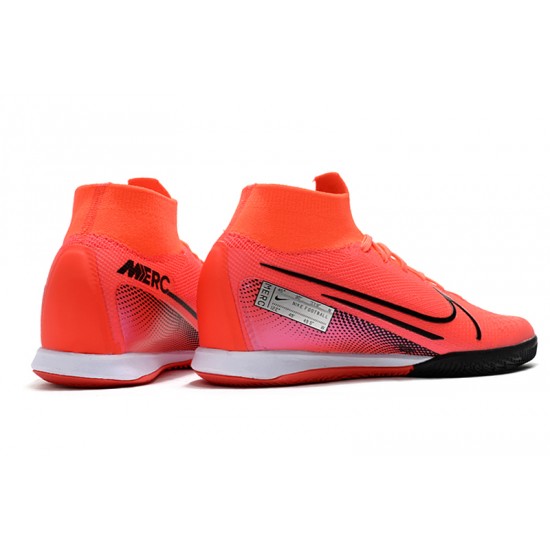 Nike Mercurial Superfly 7 Elite MDS IC Red Black Pink 39-45