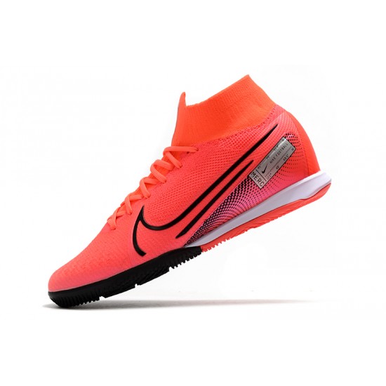 Nike Mercurial Superfly 7 Elite MDS IC Red Black Pink 39-45