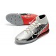 Nike Mercurial Superfly 7 Elite MDS IC Silver Black Red 39-45