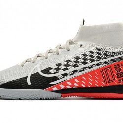 Nike Mercurial Superfly 7 Elite MDS IC Silver Black Red 39-45