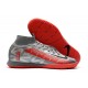 Nike Mercurial Superfly 7 Elite MDS IC Silver Red 39-45