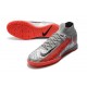 Nike Mercurial Superfly 7 Elite MDS IC Silver Red 39-45
