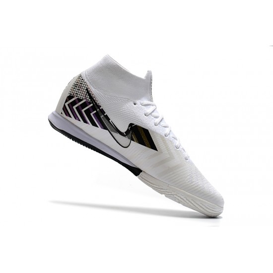 Nike Mercurial Superfly 7 Elite MDS IC White Black 39-45