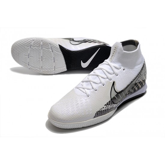 Nike Mercurial Superfly 7 Elite MDS IC White Black 39-45