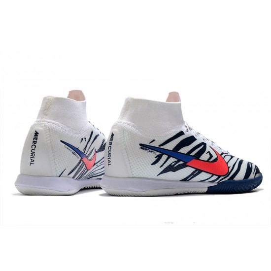 Nike Mercurial Superfly 7 Elite MDS IC White Black Blue Red 39-45