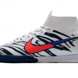 Nike Mercurial Superfly 7 Elite MDS IC White Black Blue Red 39-45