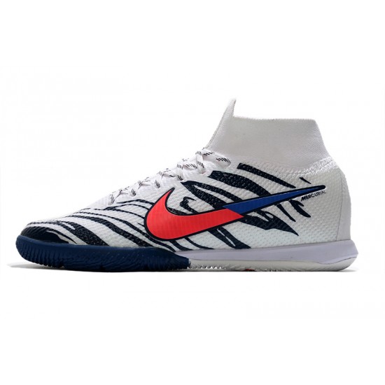 Nike Mercurial Superfly 7 Elite MDS IC White Black Blue Red 39-45