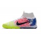 Nike Mercurial Superfly 7 Elite MDS IC White Black Rainbow 39-45