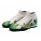 Nike Mercurial Superfly 7 Elite MDS IC White Green Gold 39-45