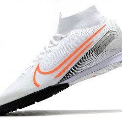 Nike Mercurial Superfly 7 Elite MDS IC White Orange Black 39-45