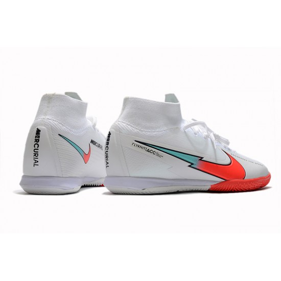 Nike Mercurial Superfly 7 Elite MDS IC White Red Blue 39-45