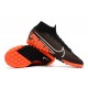Nike Mercurial Superfly 7 Elite MDS TF Black Orange White 39-45