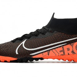 Nike Mercurial Superfly 7 Elite MDS TF Black Orange White 39-45