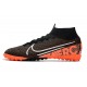 Nike Mercurial Superfly 7 Elite MDS TF Black Orange White 39-45