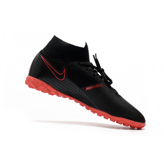 Nike Mercurial Superfly 7 Elite MDS TF Black Red 39-45