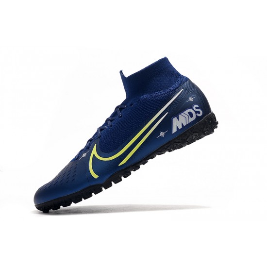 Nike Mercurial Superfly 7 Elite MDS TF Blue Green 39-45