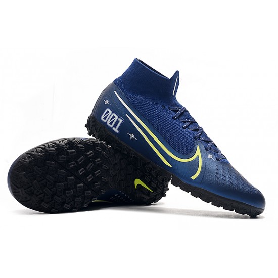Nike Mercurial Superfly 7 Elite MDS TF Blue Green 39-45