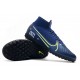 Nike Mercurial Superfly 7 Elite MDS TF Blue Green 39-45