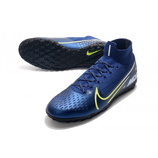 Nike Mercurial Superfly 7 Elite MDS TF Blue Green 39-45