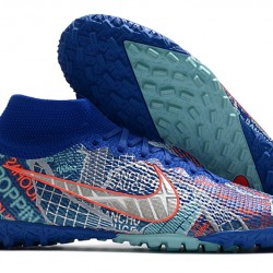 Nike Mercurial Superfly 7 Elite MDS TF Blue Orange 39-45