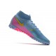 Nike Mercurial Superfly 7 Elite MDS TF Blue Pink Orange 39-45