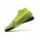 Nike Mercurial Superfly 7 Elite MDS TF Green Orange Blue 39-45