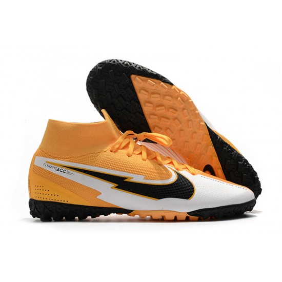 Nike Mercurial Superfly 7 Elite MDS TF Orange White Black 39-45