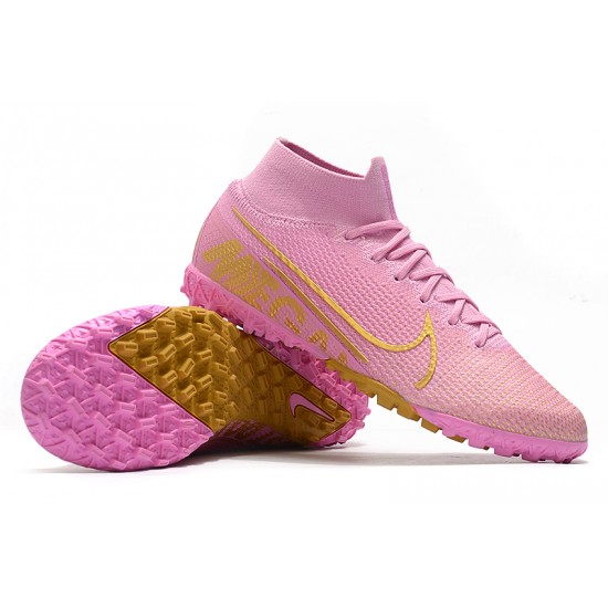 Nike Mercurial Superfly 7 Elite MDS TF Pink Gold 39-45