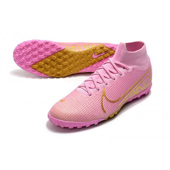 Nike Mercurial Superfly 7 Elite MDS TF Pink Gold 39-45