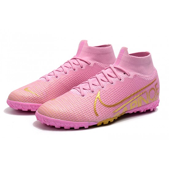 Nike Mercurial Superfly 7 Elite MDS TF Pink Gold 39-45