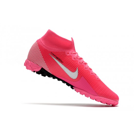 Nike Mercurial Superfly 7 Elite MDS TF Pink White 39-45