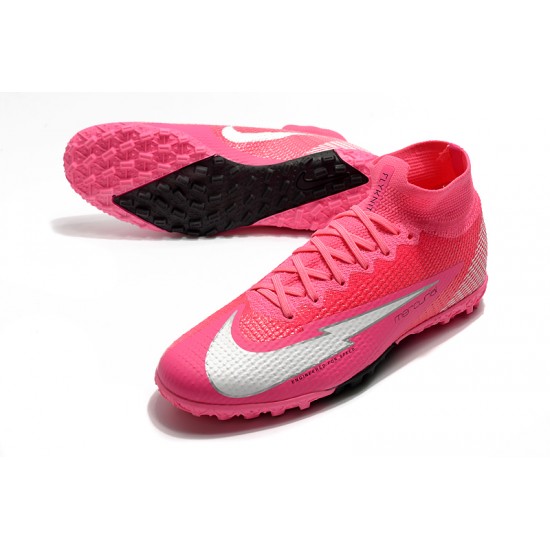 Nike Mercurial Superfly 7 Elite MDS TF Pink White 39-45