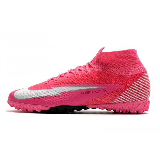 Nike Mercurial Superfly 7 Elite MDS TF Pink White 39-45