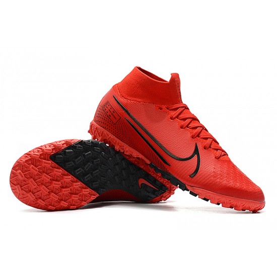 Nike Mercurial Superfly 7 Elite MDS TF Red Black 39-45