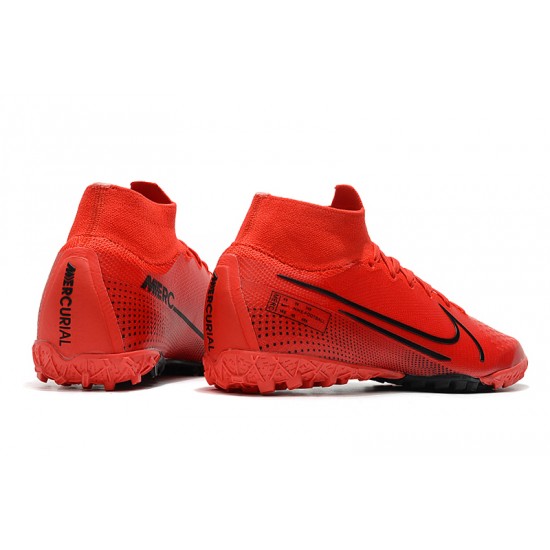 Nike Mercurial Superfly 7 Elite MDS TF Red Black 39-45