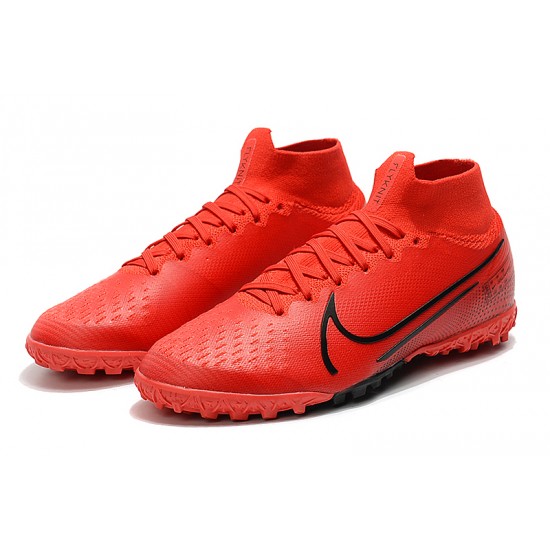 Nike Mercurial Superfly 7 Elite MDS TF Red Black 39-45